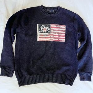 Polo Ralph Lauren Iconic Flag Knit Sweater (Men's)